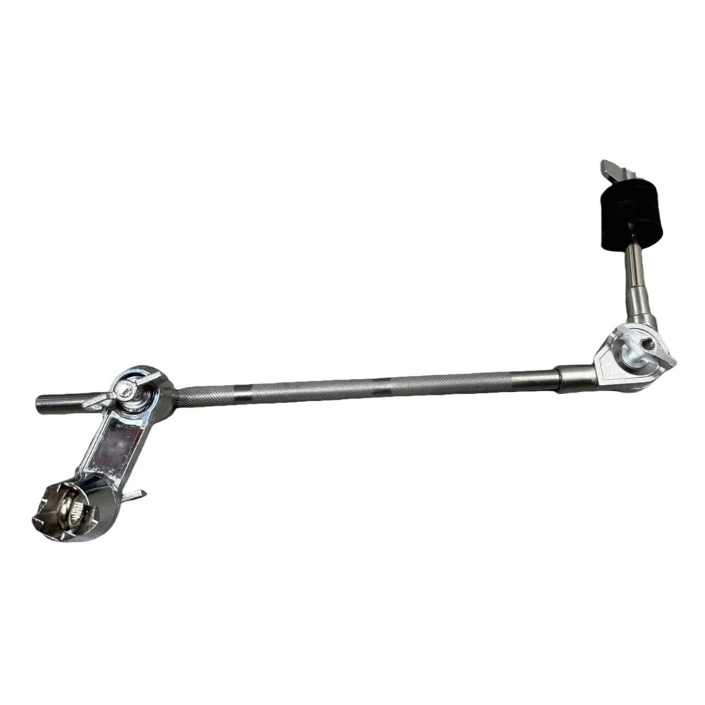 Adjustable Cymbal Boom Arm with Clamp Holder Bracket,Cymbal Extension Rod Clamp On Drum Cymbal Stand