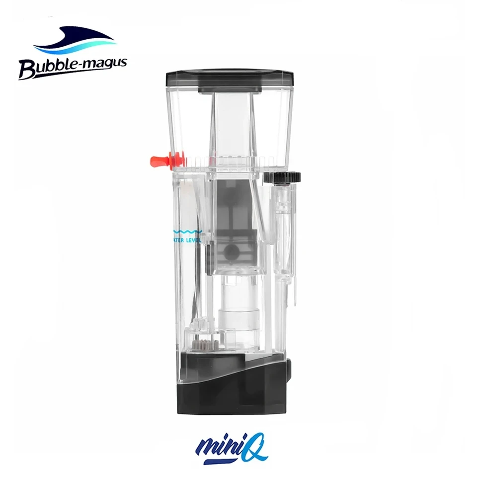 Bubble Magus BM Mini Q Internal Built-in Hanging Cylinder Type Nano Protein Skimmer for 20 Gallons/75L Marine Aquarium Tank