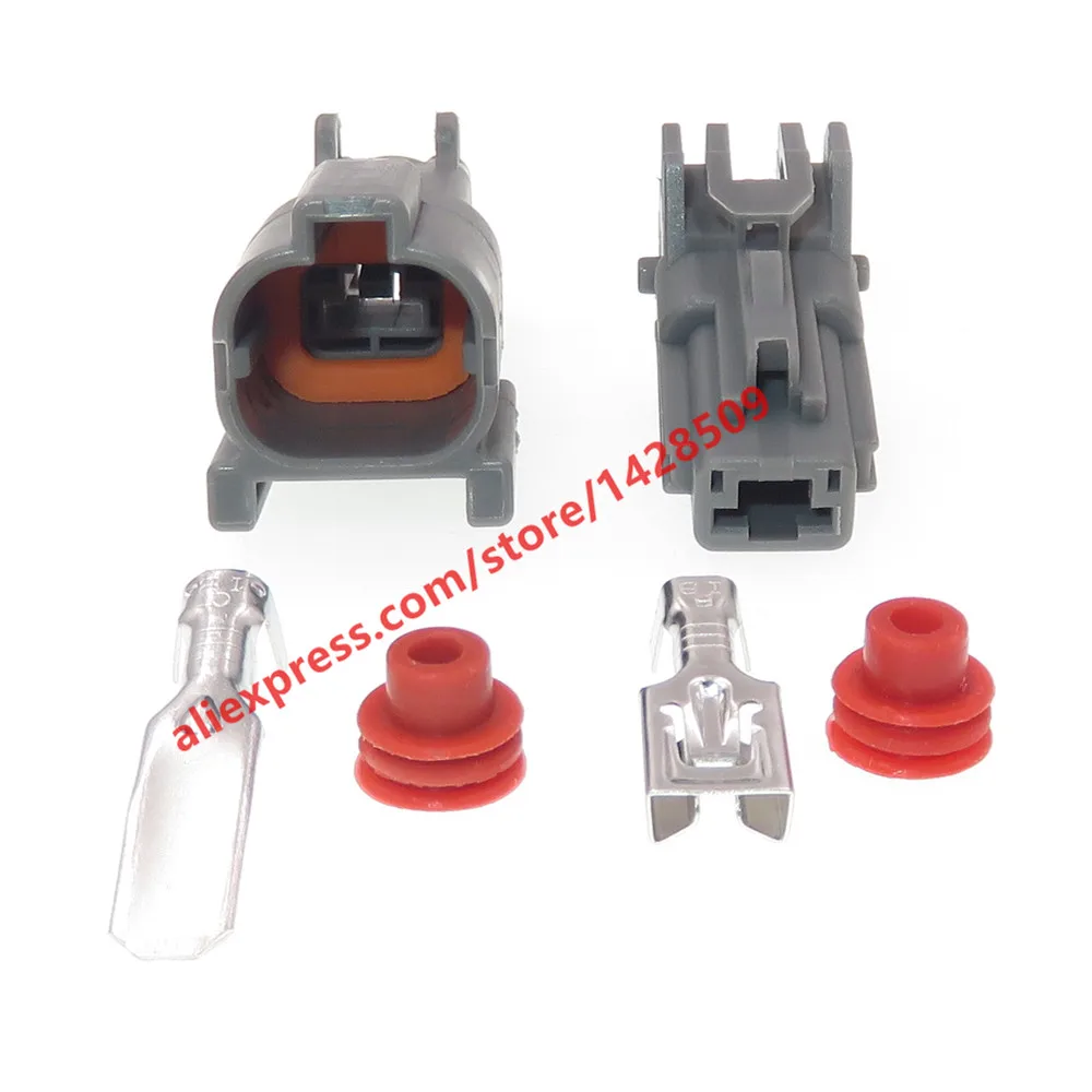 1 Set 1 Pin Auto Headlight Connector Socket 7222-6214-40 7123-6214-40 For Mitshubishi Canter Light Truck