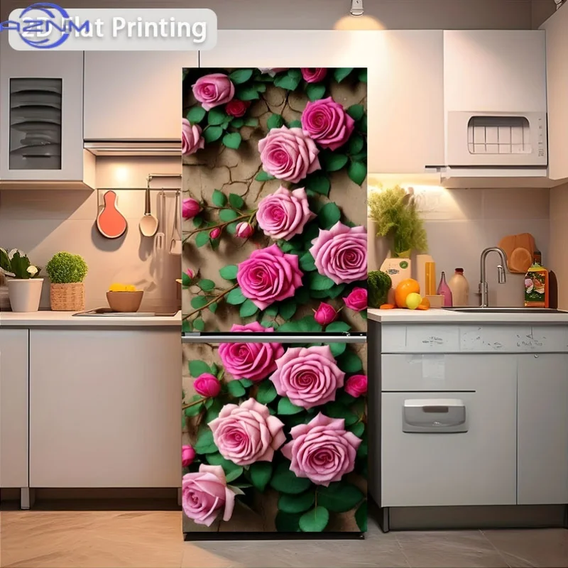 A Refrigerator Sticker Measuring with a 