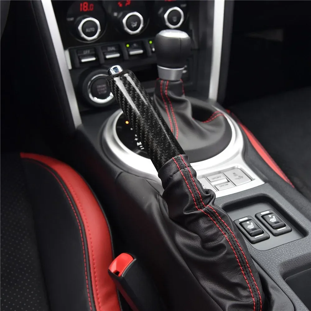 Carbon fiber Automotive Interior Handbrake sticker interior Car accessories For TOYOTA 86 Subaru BRZ 13-20