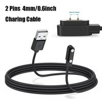 USB C Magnetic Charging Cable For Haylou Solar LS05/YAMAY SW022/Imilab kw66/keep B3/RT2 LS10/AGPTEK LW11/Ticwatch CXB01 Charger