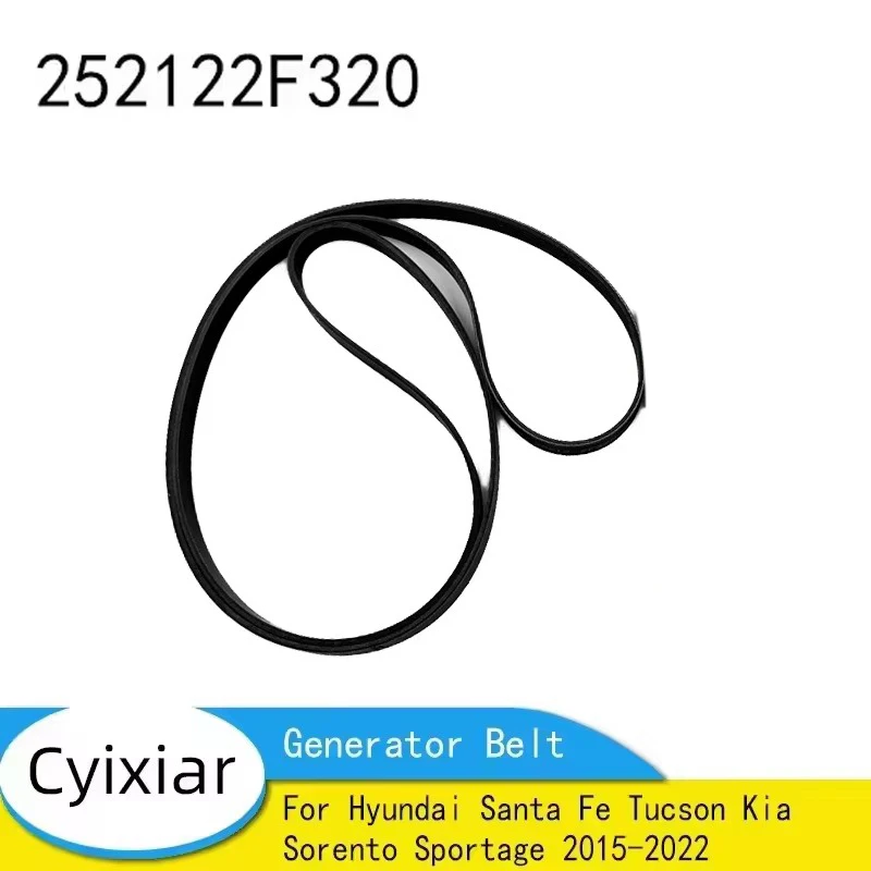 New Generator Belt For Hyundai Santa Fe Tucson Kia Sorento Sportage 2015-2022 25212-2F320 252122F320