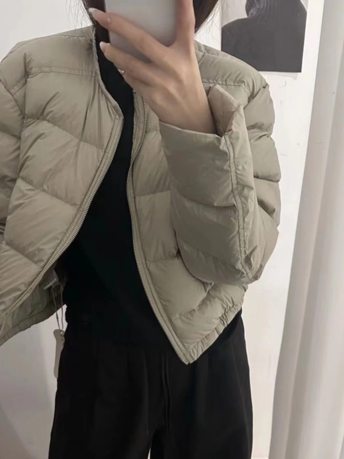 

Модная утепленная куртка-пальто для женщин, повседневная теплая хлопковая куртка в корейском стиле с длинными рукавами, подходит для повседневной носки, для девушек 18-24 лет.