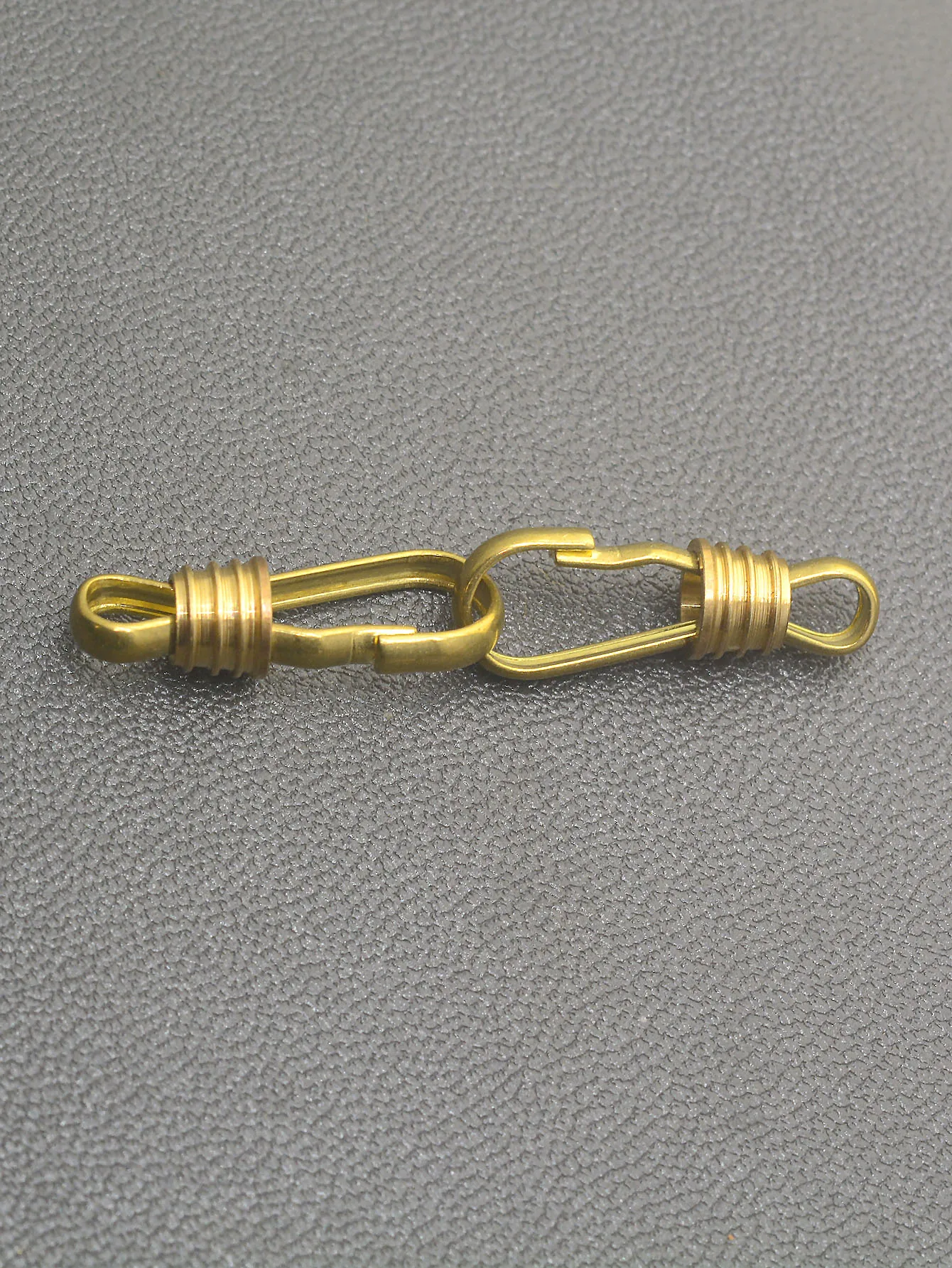 6 pcs 21mm new design Korea mini  brass slide lock drop Pocket Watch Swivel Clip Chain spring Snap Hook Buckle  DIY