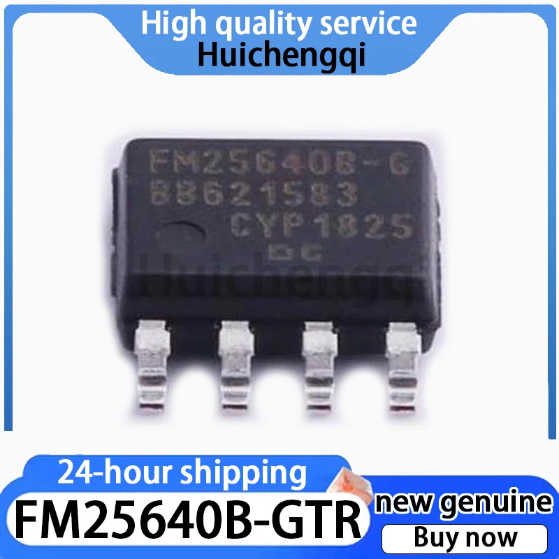 2 PCS Original Genuíno FM25640B-GTR Pacote SOIC-8 Memória Ferroelétrica (FRAM)