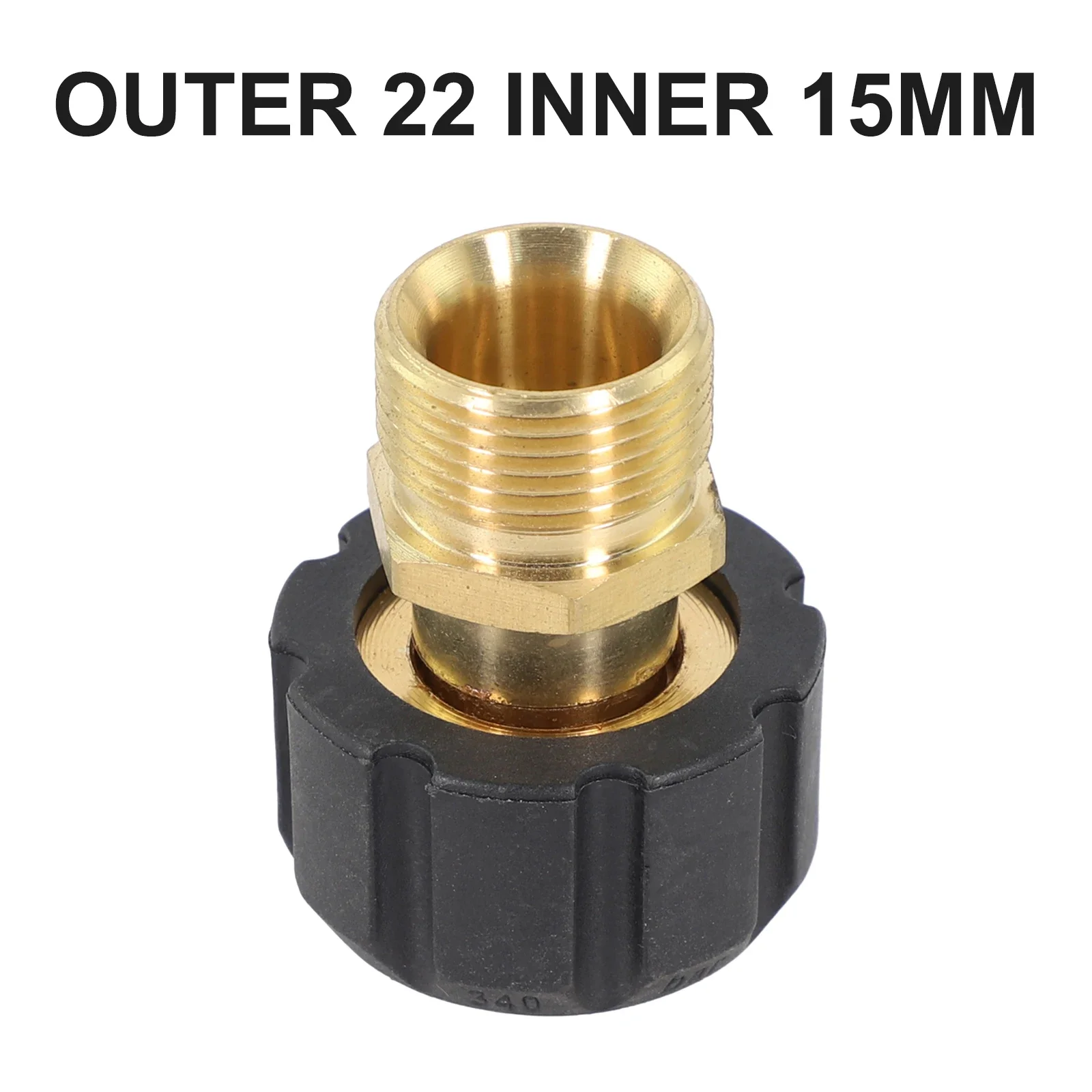 Adapter Buitenste 22 Binnenste 14/15Mm Tot M22 Binnenste 14/15 Hogedrukreiniger Buitenste 22 Binnenste 14Mm Transferstang 14/15