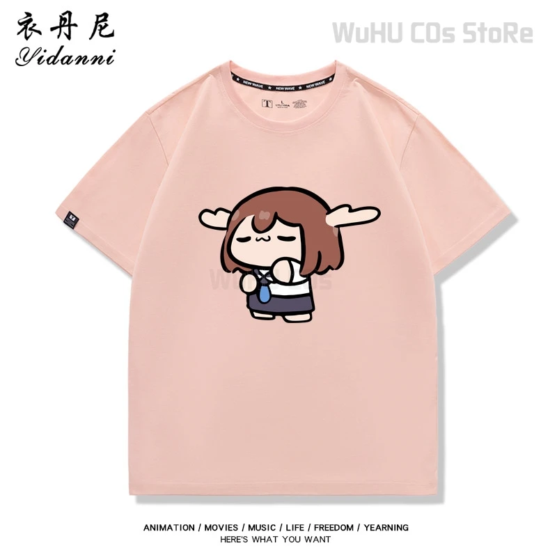 Shikanoko Noko Anime My Deer Friend Nokotan Noko Shikanoko T-shirt Cosplay Nokonoko Summer Tshirt Women Men Shirt Oversize