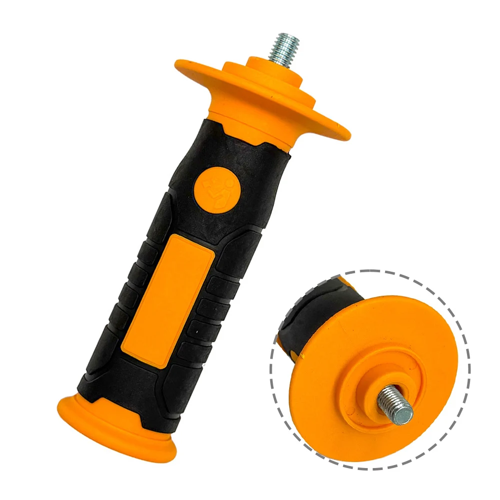 

1pcs Angle Grinder Handle Polishing Machine Handle 8MM Thread Shock Vibration Absorbing Reduce Damping Side Handle For 100 Type