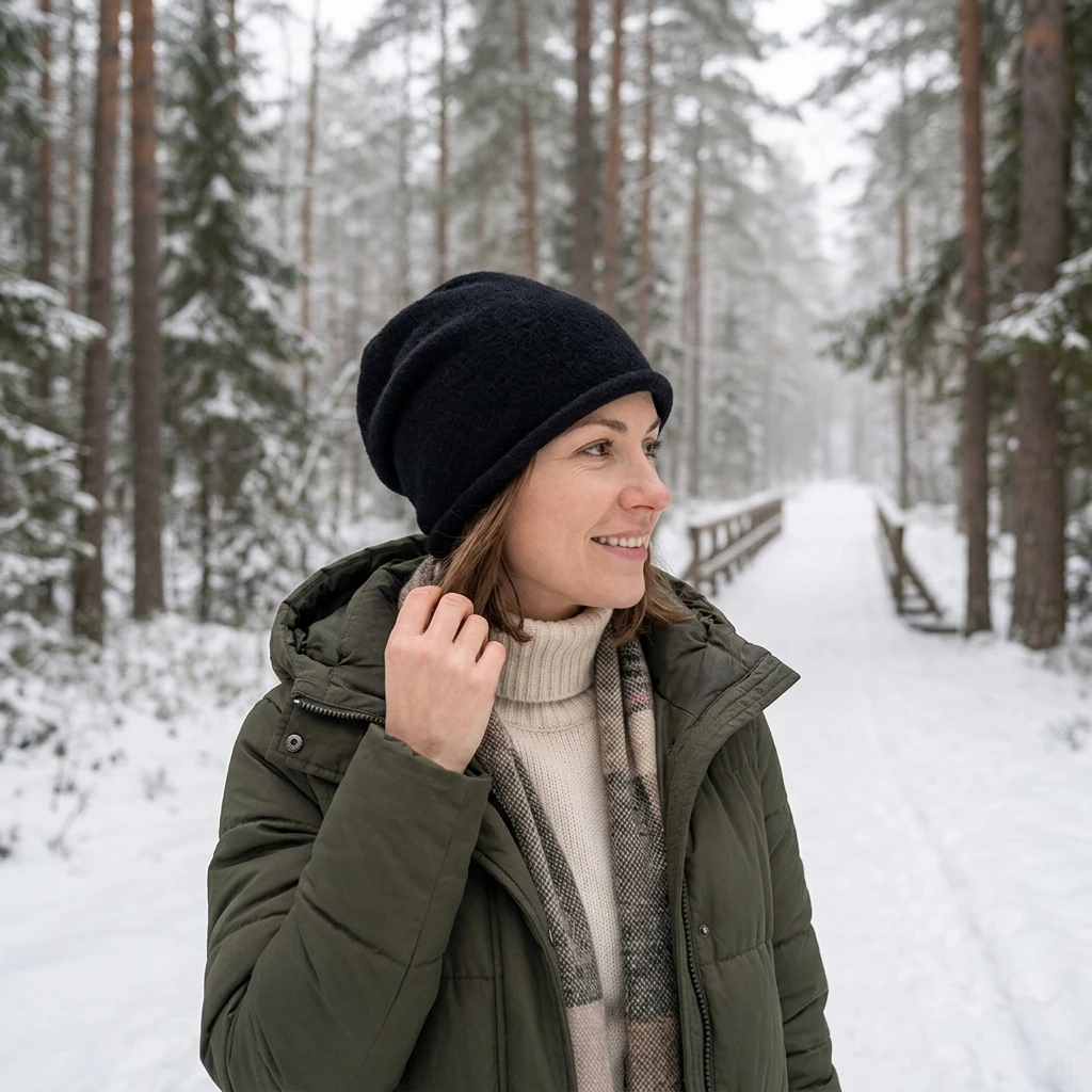 Gorro de punto, ideal para el  - Winter Cycling Commute Gear reseña y precio