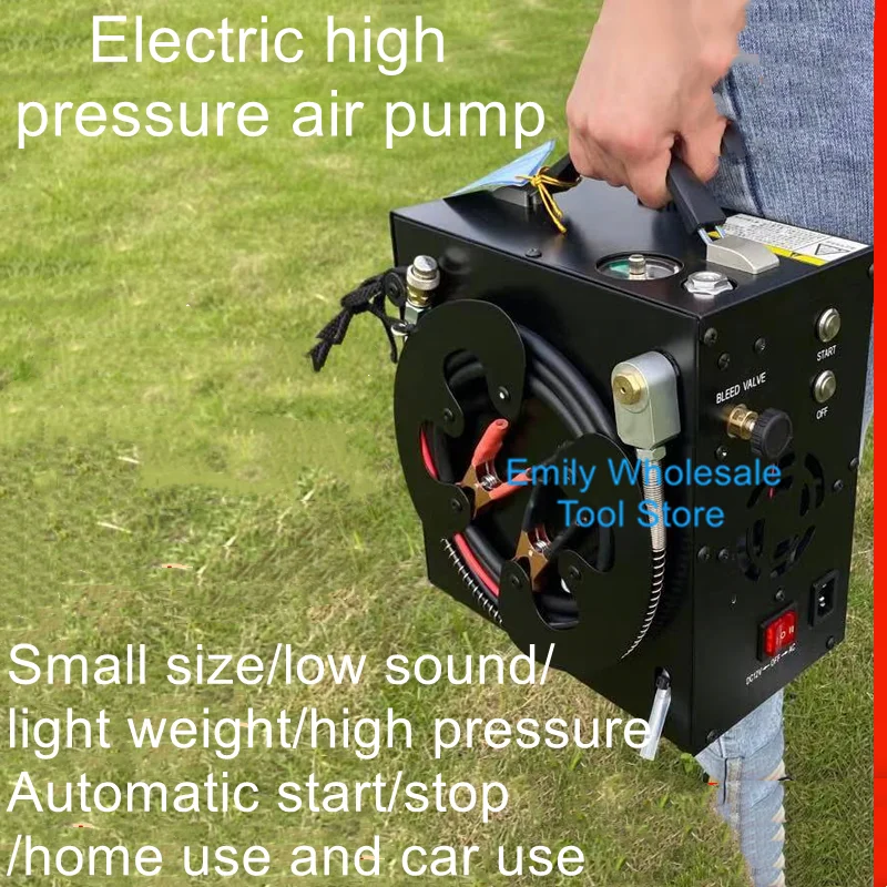 12V car high-pressure air pump 30mpa40mpa high-pressure air pump air pump GX new high-pressure air pump