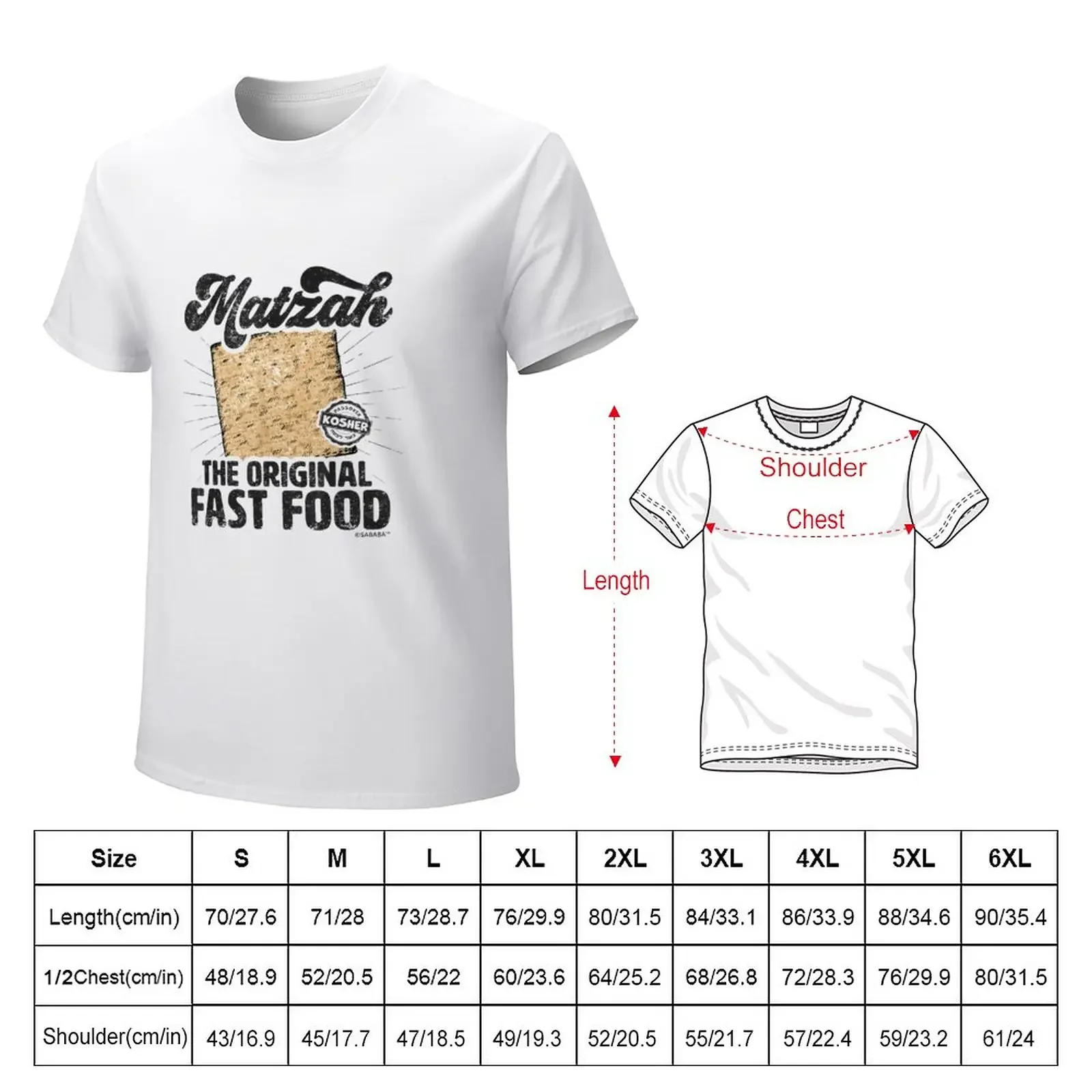 Passover-Matzah-The-Original-Fast-Food-Funny-Seder-Gift T-Shirt