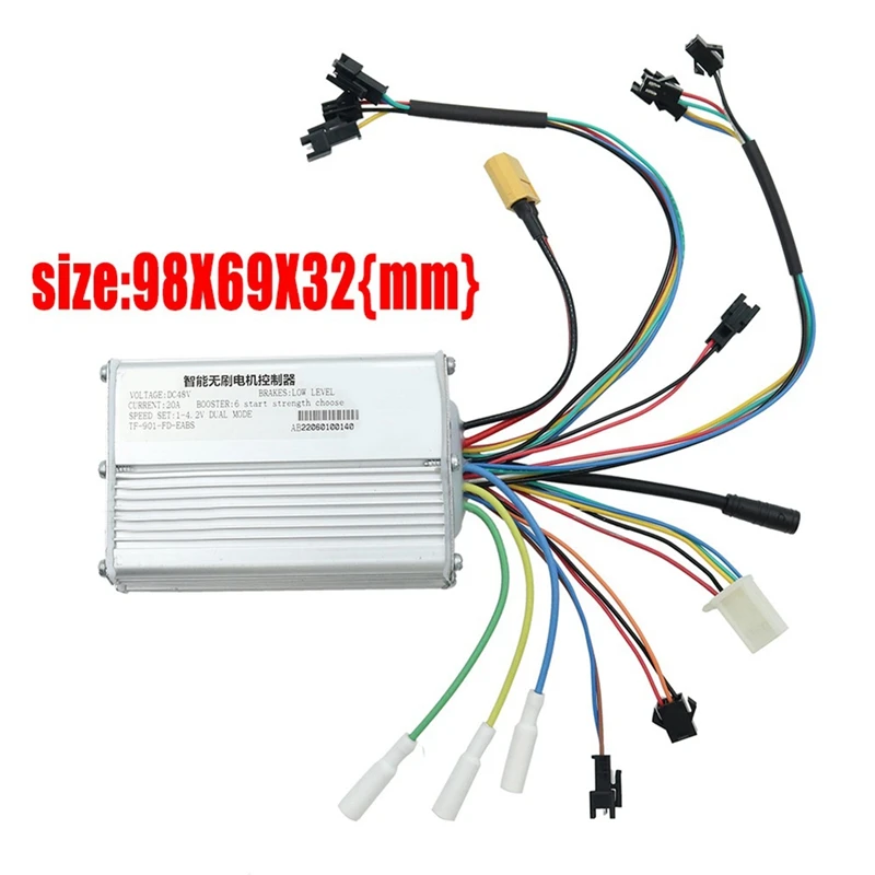 TF-901 Controller DC48V 20A Intelligent Brushless Controller for Electric Scooter E-Bike Universal [JQ-EN&RS]