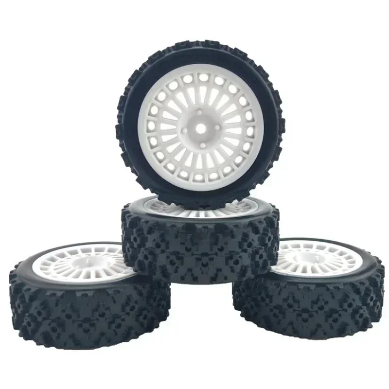 1/10 RC Racing Car Tires On Road Tyre Wheel for Tamiya TT01 TT02 XV01 TA06 PTG-2 HPI WR8 HSP /10 RC Car Upgrades Parts