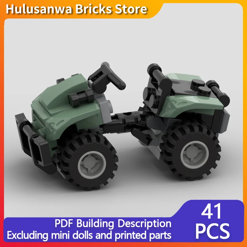 

Популярная игровая модель MOC, строительные кирпичи, разведывательный мотоцикл, модульные технологии, подарки, праздник, сборка, детские игрушки, костюм