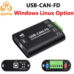 Industrial CAN/CAN FD Bus Data Logic Analyzer USB To CAN FD Adapter Communication