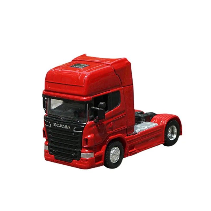 Welly 1:64 Scale Diecast Alloy Man Tractor Vehicle Car Model Toy Collection Souvenir Ornaments Display Toys Gift