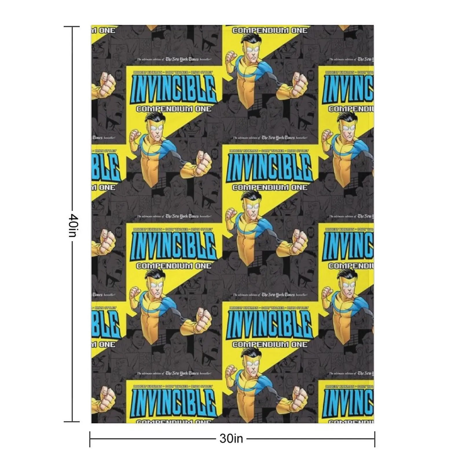 invincible cover Throw Blanket Single For Sofa Thin christmas gifts Winter beds Blankets