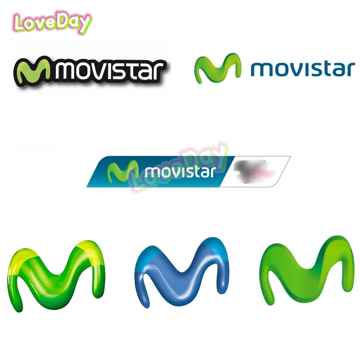 Movistar Sticker Vinyl Racing Motorcycle Sticker Decals Moto Auto GP Sponsor Motorbike Helmet Decoration Accessories Sticker