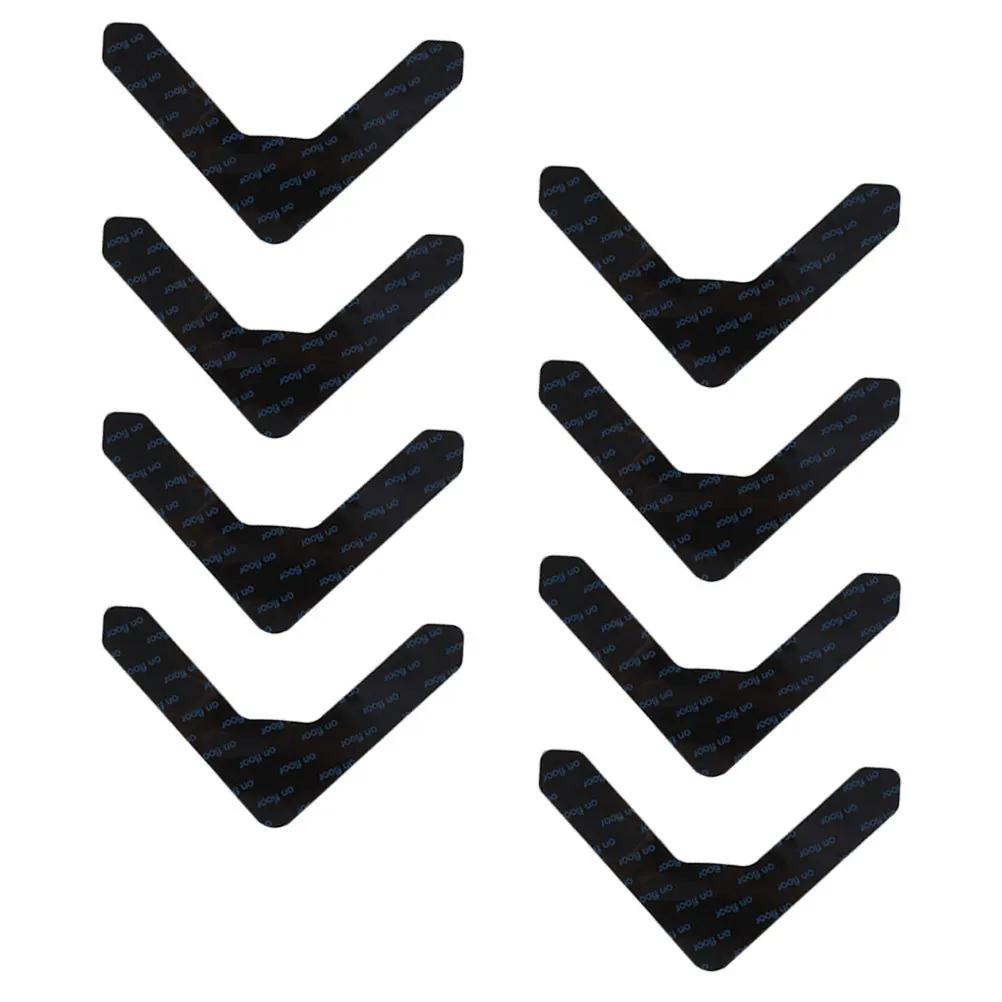 8 قطعة عدم الانزلاق البساط وسادة شريط القابض للأرضيات الصلبة السجاد الزاوية المثبت لا ضرر على الأرض أو البساط يبقى شقة