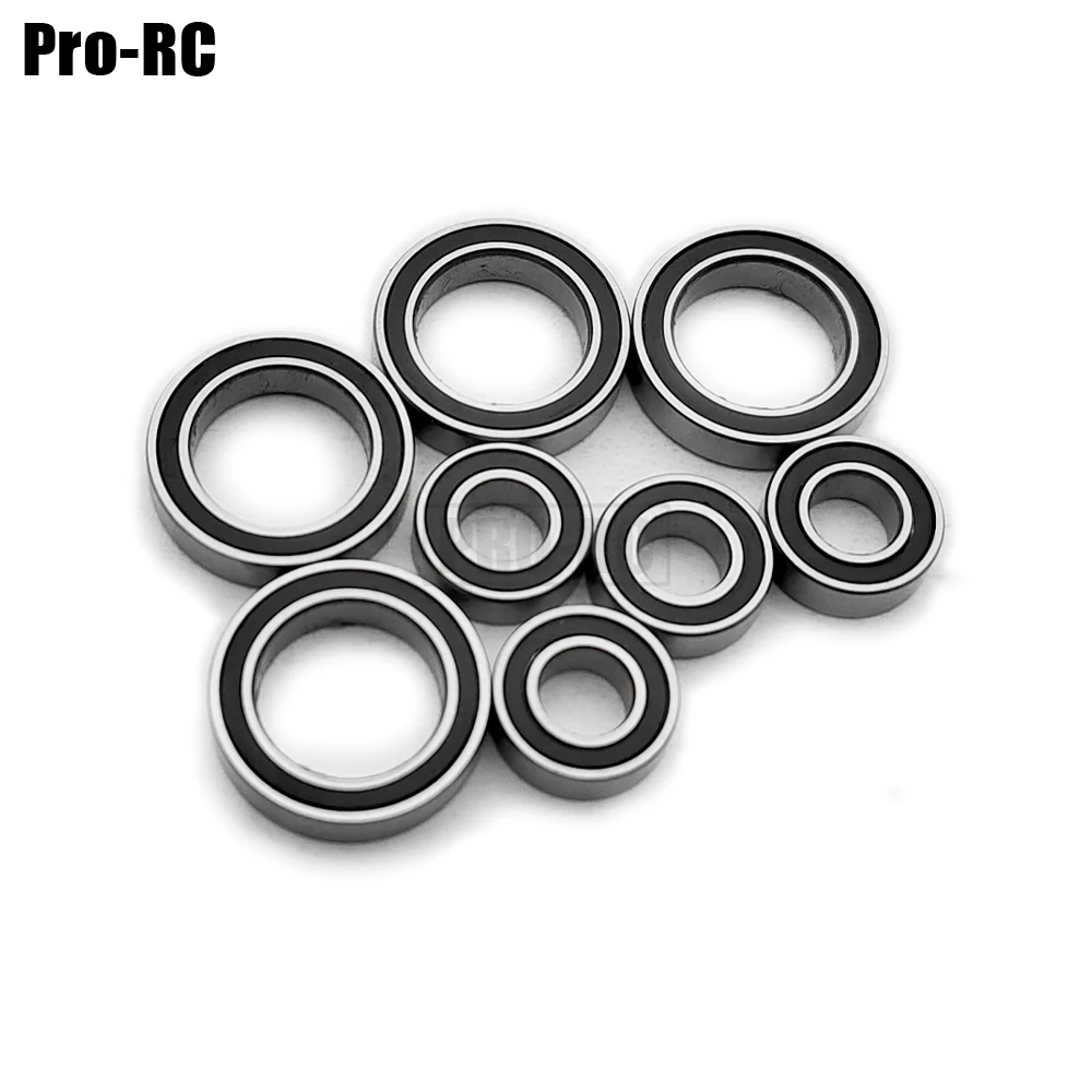 For 1/10 Arrma 3S Granite Big Rock Typhon Senton Rc Truck Car Parts 8Pcs Wheel Hub Ball Bearings Kit