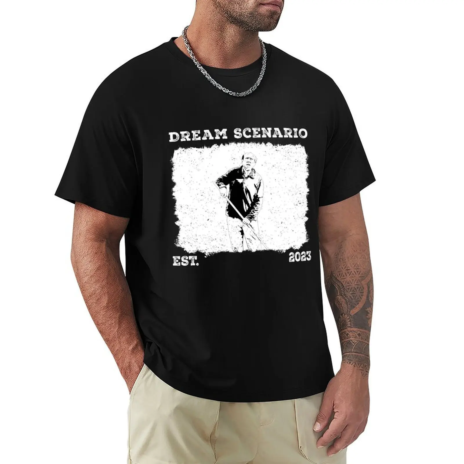Retro Dream Scenario T-Shirt Fashion Letter Print T-Shirt