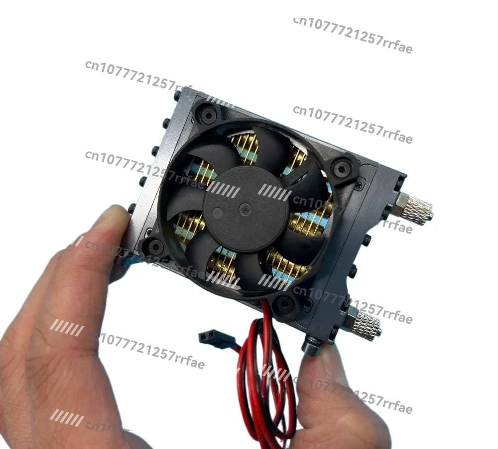 RC Hydraulic Model Radiator, Hydraulic System Heat Dissipation, Suitable for Hydraulic Engineering Vehicles, Excavators, Loaders