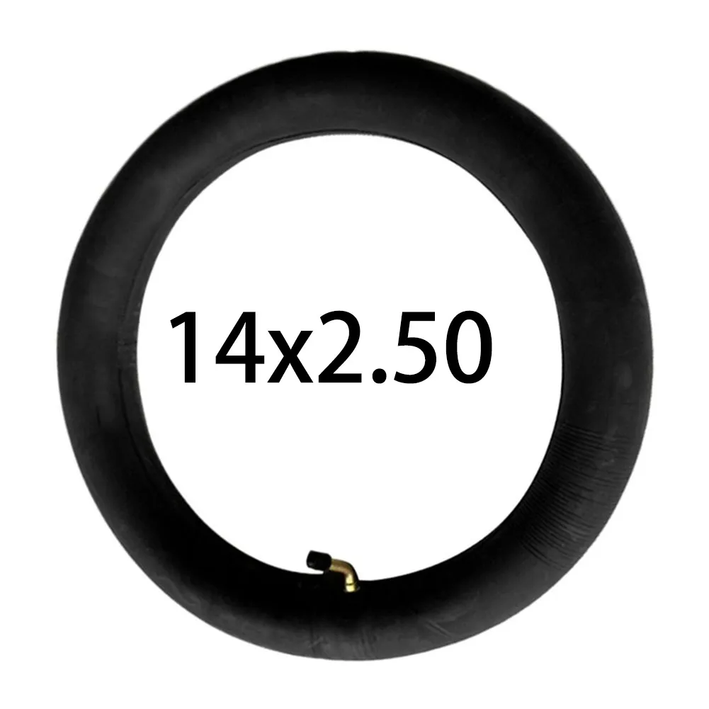 

14x2.125/2.50 Butyl Rubber Inner Tube With A Bent Valve Stem For Electric Bike Scooters Inner Tube Scooters Parts Accessories
