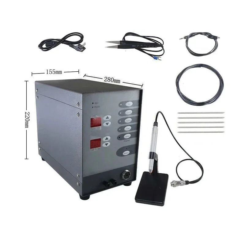 Pulse Control Handheld Spot Welding For Goldsmith Jewelry And Dental Lab Equipment Spot Welding Machine