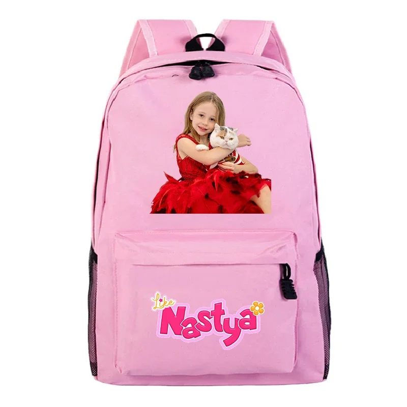 Ragazza popolare come Nastya zaino moda rosa borse da scuola per ragazze Bookbag bambini Bagpack donna borsa per Laptop regalo