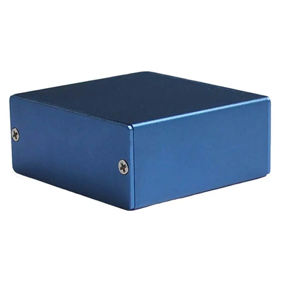 Aluminum Enclosure Power Shell Desktop Box DIY 50*58*24mm NEW Wholesale Blue Color