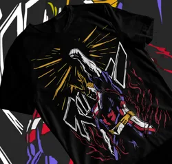 All Might T-ShirtBoku Hero Midoriya Plus Ultra Anime Soft Tee