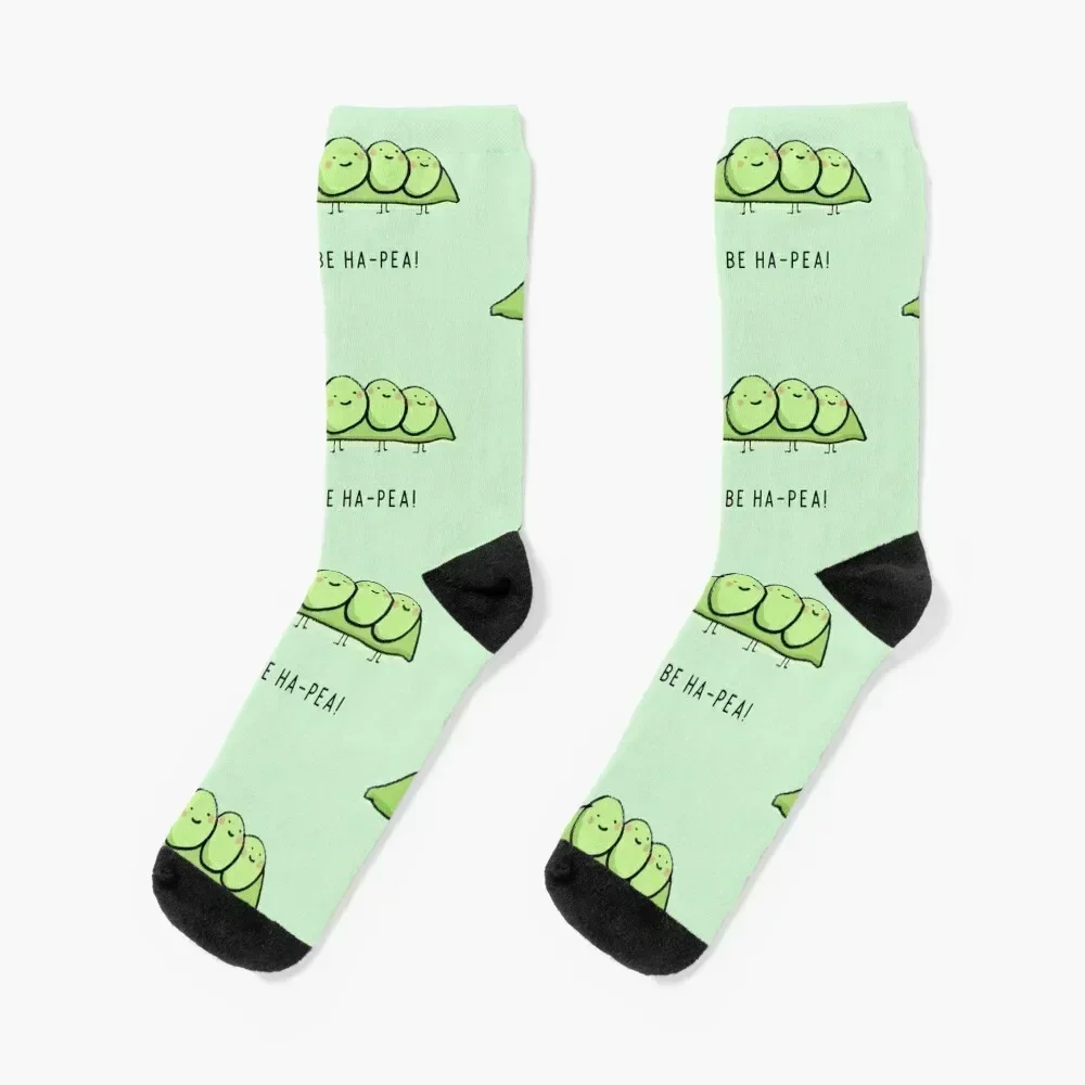 

Be Ha-Pea! Socks christmas stocking Non-slip new year anime Man Socks Women's