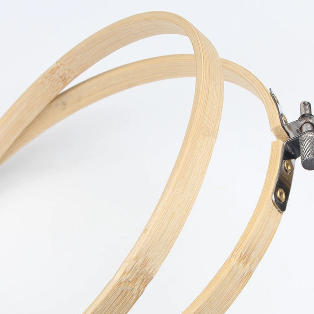 

12pcs Cross Circle Bamboo Embroidery Diy Bamboo Ring Hoop Diy Craft Needlework Frame Wall Decoration Quilting 15Cm