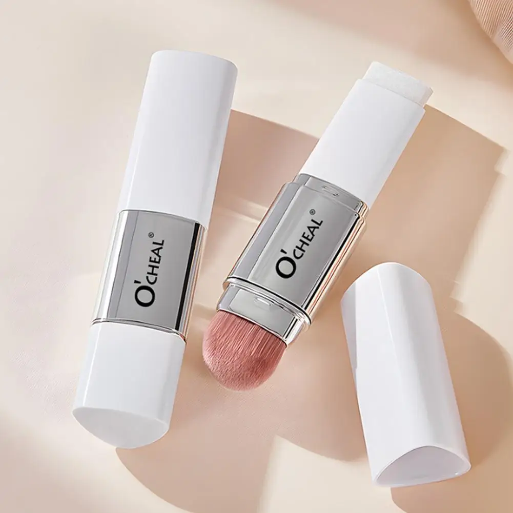 Facial Makeup 2-in-1 Eraser Foundation Stick Lazy Person Brightening Stick Brightens Moisturizing Lightweight Concealer M6Y5