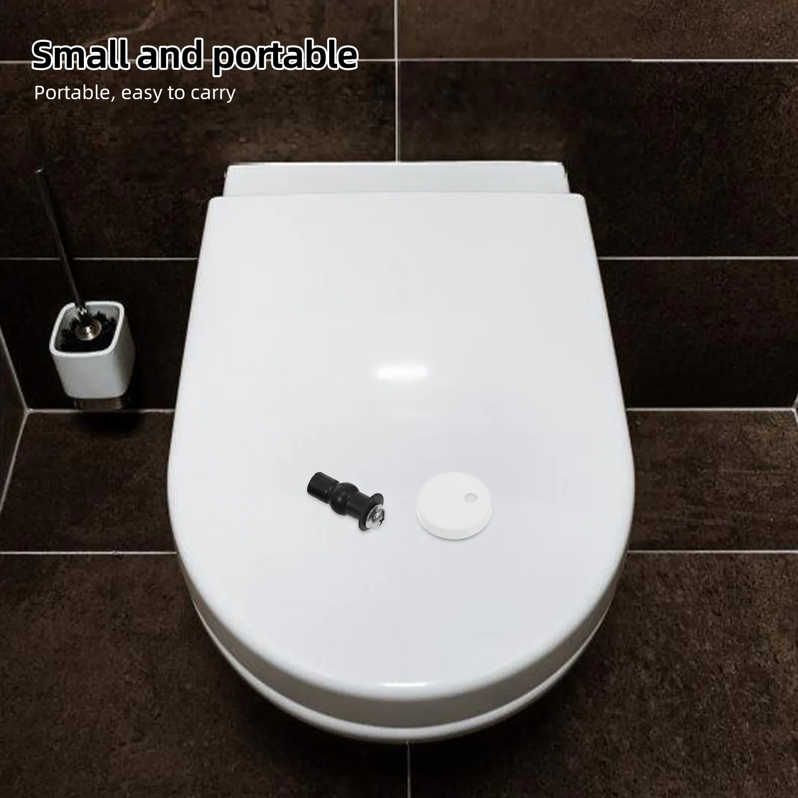 

2Pcs Toilet Seat Hinges Replacement Parts Universal Fixing Screws Bolts for Toilet Seat Cover Secure Fit Easy Installation Kit