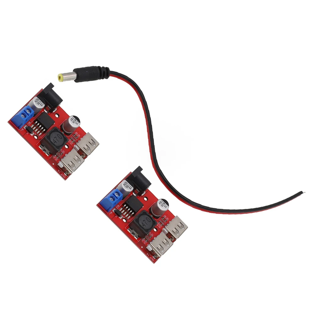 

Двойное USB-зарядное устройство на солнечной энергии, контроллер заряда с двумя USB-портами 3А, КПД 92%, выходной порт 5В 3А, 5.5x2.1мм