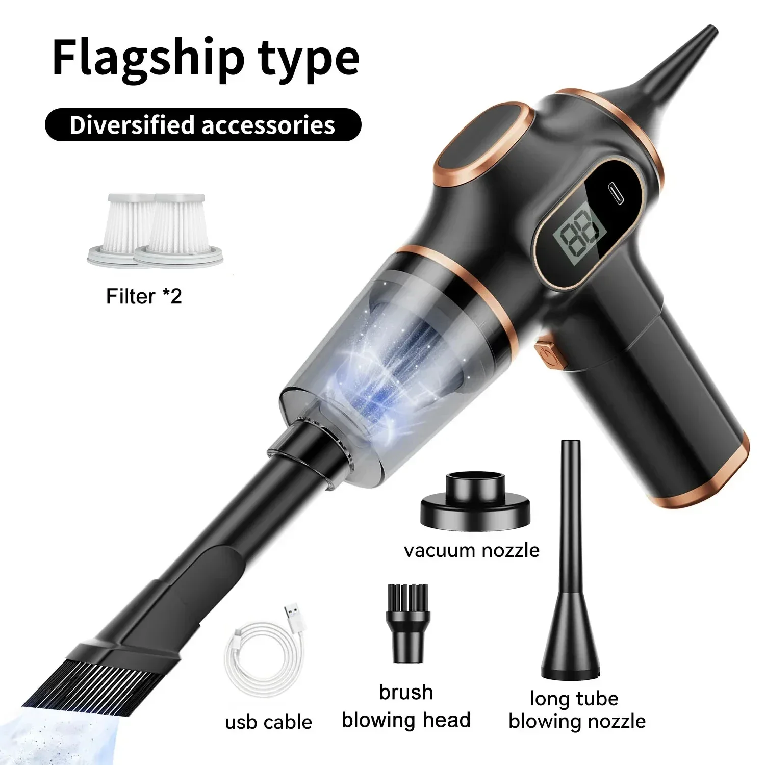 Xiaomi Youpin 95000 Pa 5 in1 Draadloze Stofzuiger Auto Draagbare Robot Stofzuiger Handheld Voor Auto Huishoudelijke Apparaten