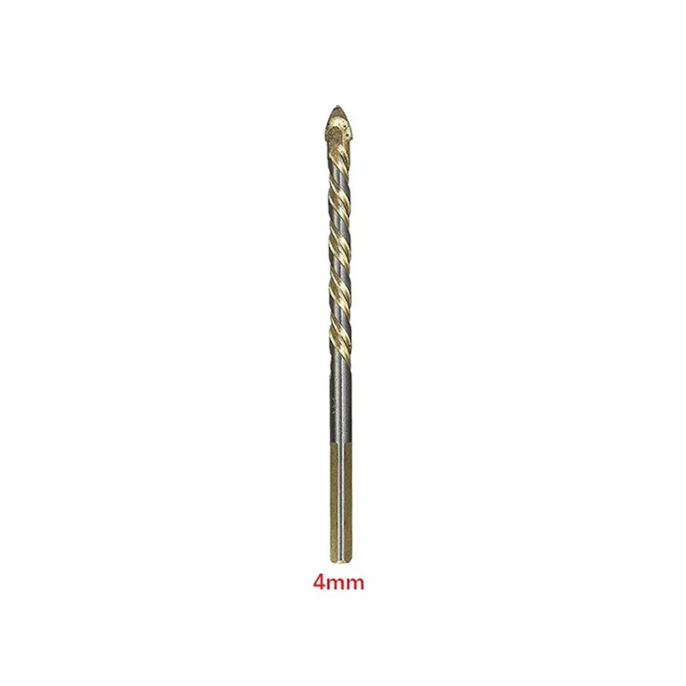 Broca de alta calidad, herramientas de carpintería, ladrillo de carburo de tungsteno, hormigón para azulejos de porcelana, mango de forma Triangular
