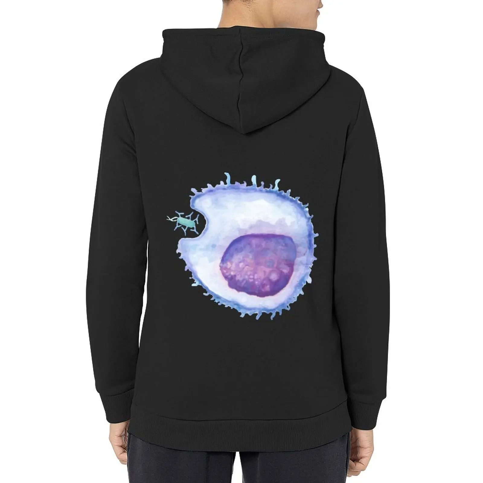 

Phagocytosis WBC white blood cell Hoodie korean clothes korean autumn clothes anime clothes mens designer mens hoodie