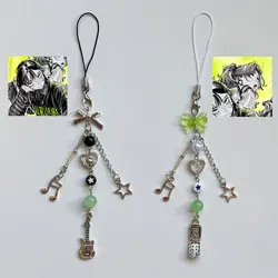 Matching tgswiiwagaa Keychains, Cyber Rockstar Phone Charms, Y2K Dainty Aesthetic, Gifts for Her
