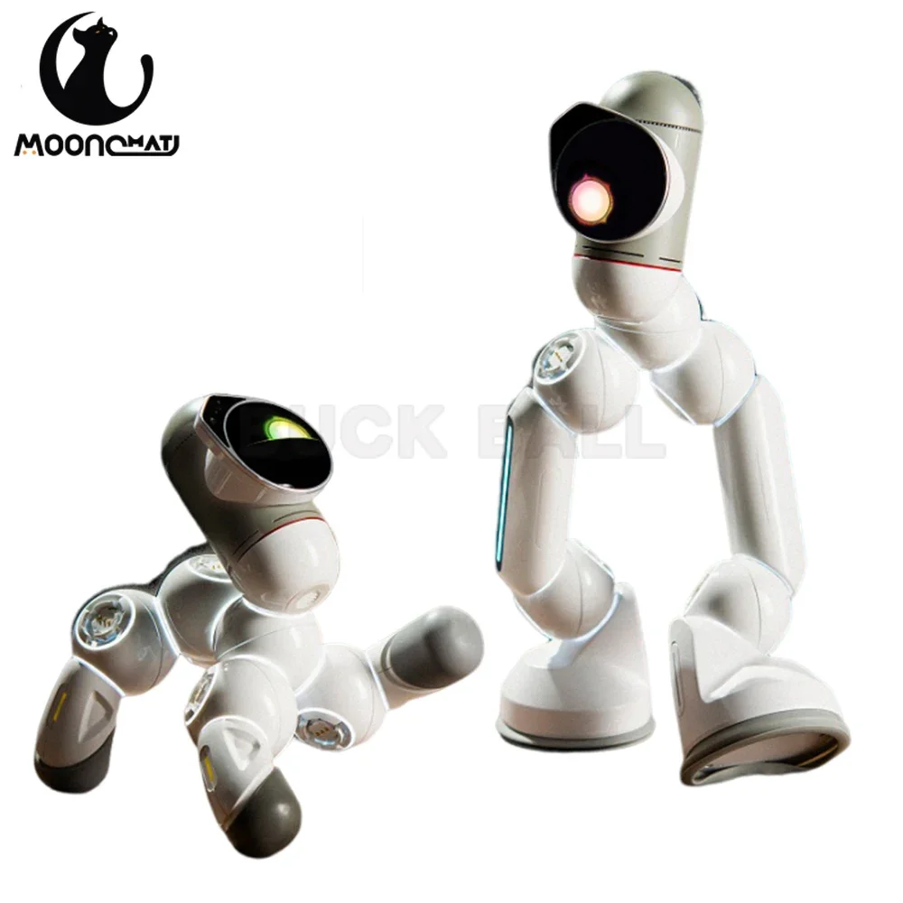 New ClicBot Intelligent Robot Electronic Pet Robot AI Program Modular splicing Desktop Kid Puzzle Toy Accompany Christmas Gift