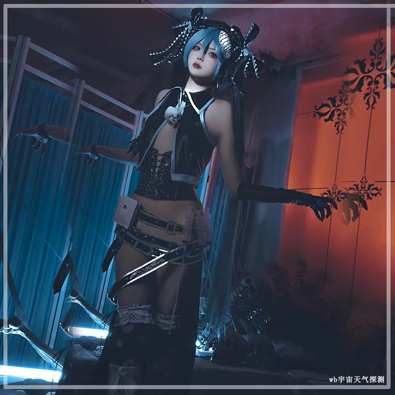 

In Stock Calne Ca Karune Shii-e Miku Womens' Cosplay Anime Costume Wig Full Set Halloween Xmas