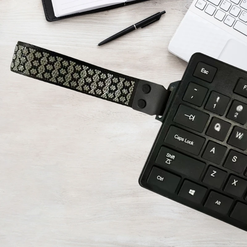 لوحات المفاتيح الأشرطة الزخرفية الأشرطة أحجار راينستون نايلون أشرطة لـ 60 لوحات مفاتيح ميكانيكية ATK68 ATK68