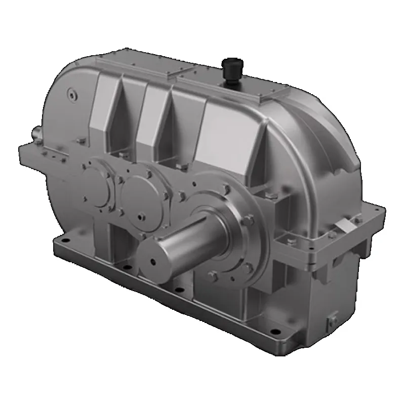 Three-stage parallel shaft bevel gear cylindrical reducer