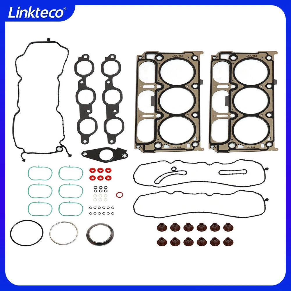 Engine Cylinde Head Gasket Set Fit 4.3 T L V6 GAS For 2014-2017 CHEVROLET GMC Sierra 1500 Silverado 1500 4.3L HS54996 HS26744PT