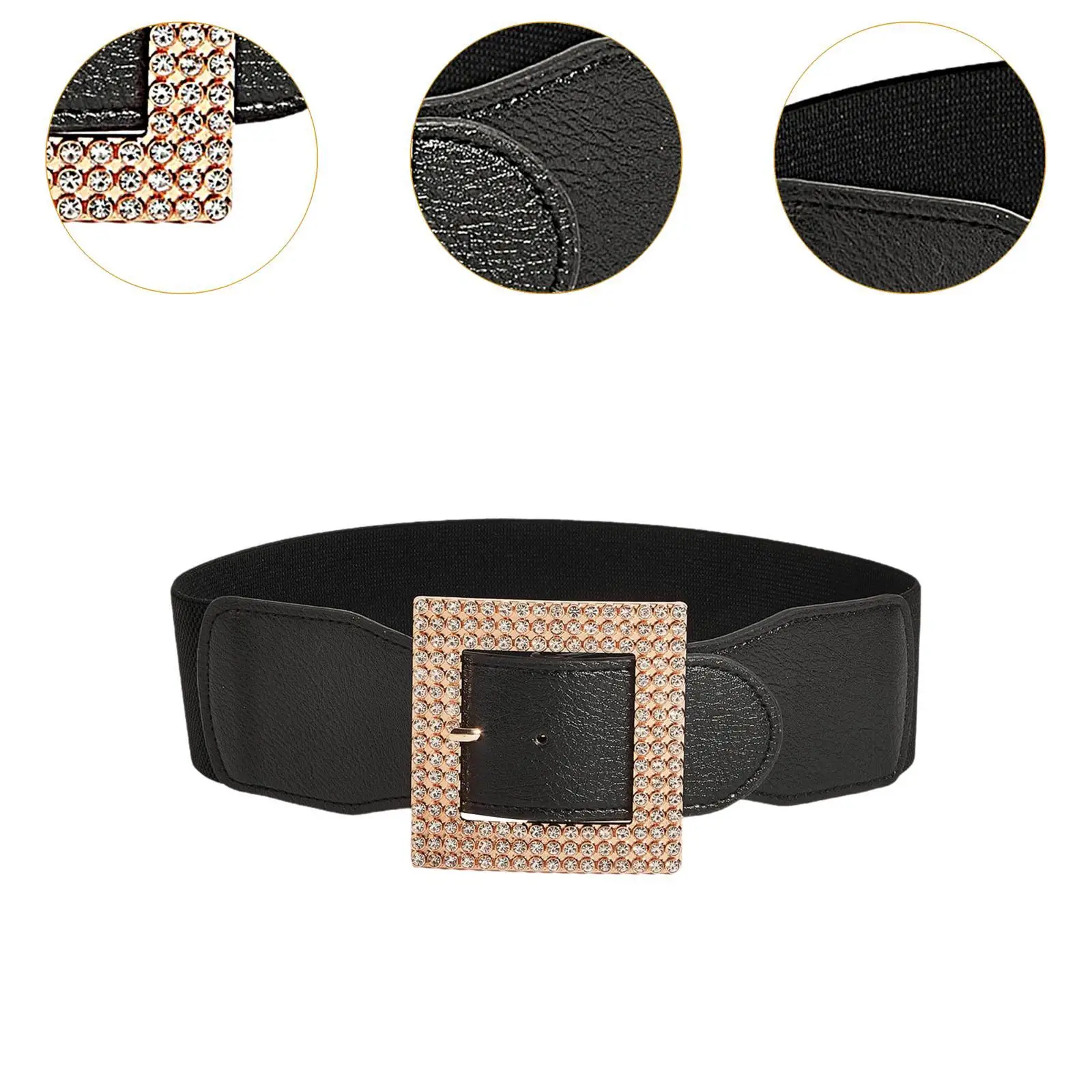 حزام عريض للنساء على الطراز القديم يوفر حزام خصر مطاطي للسيدات #5