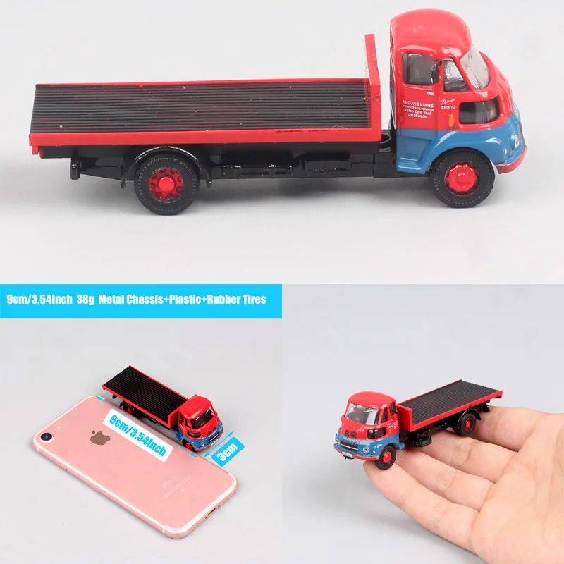 BB Base Giocattolo Scala 1/76 Calibro OO Leyland Van Commer 2 Albion Camion a pianale Camion Carrello elevatori ferroviari britannici Karrier Bantam Modello di auto