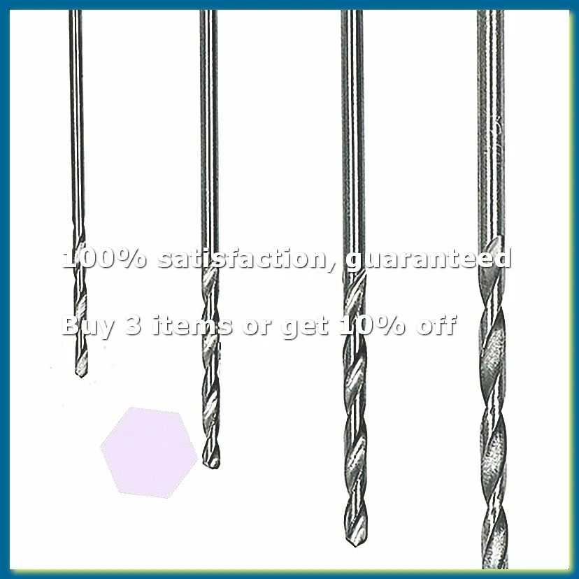 40 Pieces 0.5mm-2.0mm Straight Shank Mini Drill Bit Set Tiny Mini Small Drill Bits Full-Ground HSS Twist Drill for Dil-A62I
