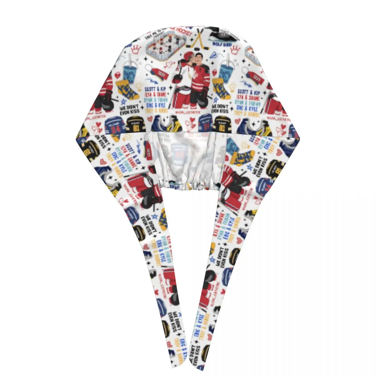 Czapka robocza do fartuchów medycznych Podgrzewana Czapka Pielęgniarska Rivalizacja Czapki Pielęgniarskie Unisex Wesołych Walentynek Modna Czapka Medyczna Wygodna Czapka Robocza na Długie Włosy